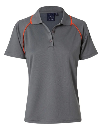 Picture of Winning Spirit, Ladies Cooldry Raglan S/S Polo